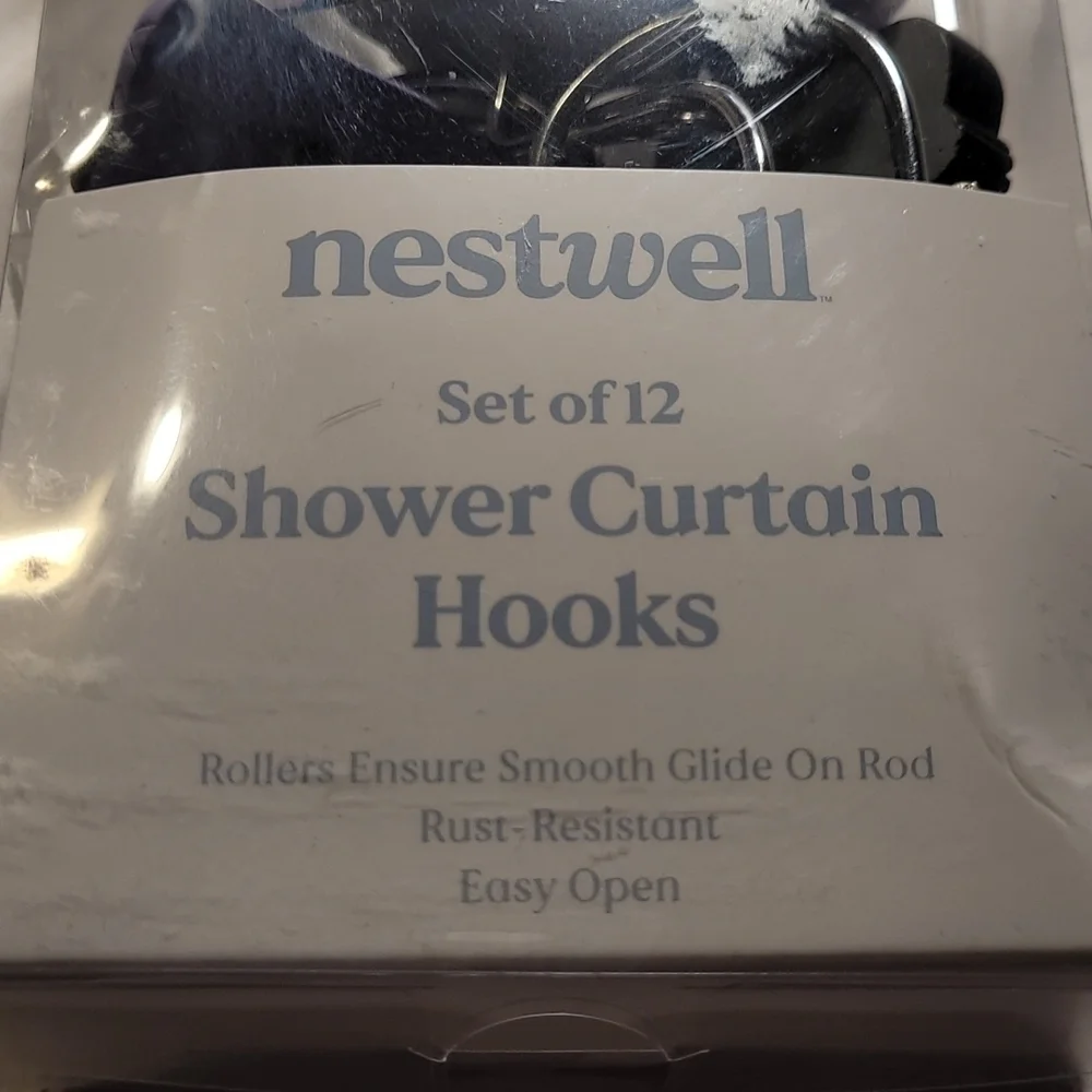 Purse, Heels and Mirror Shower Curtain Hooks 🪝 NWT